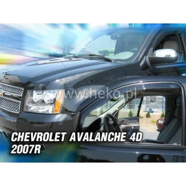 Chevrolet Avalanche (2007+) 4 Door ανεμοθραύστες Heko - 2τμχ. εμπρός