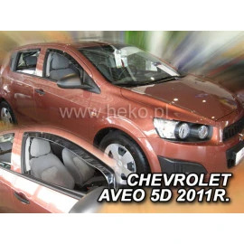Chevrolet Aveo (2011+) 4 Door/5 Door ανεμοθραύστες Heko - 2τμχ. εμπρός