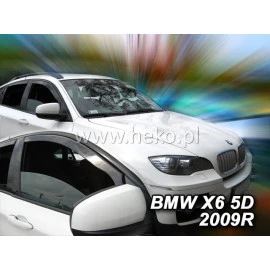 BMW X6 E71 (2007+) ανεμοθραύστες Heko - 2τμχ. εμπρός