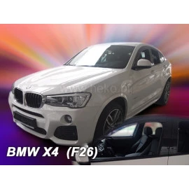 BMW X4 F26 (2013+) ανεμοθραύστες Heko - 2τμχ. εμπρός