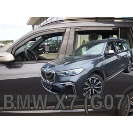 BMW X7 G07 (2018+) 5 Door ανεμοθραύστες Heko - 4τμχ. εμπρός και πίσω