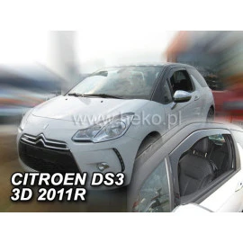 Citroen DS3 (2010+) 3 Door ανεμοθραύστες Heko - 2τμχ. εμπρός
