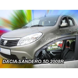 Dacia Sandero / Stepway I (2008-2012) 5 Door ανεμοθραύστες Heko - 2τμχ. εμπρός