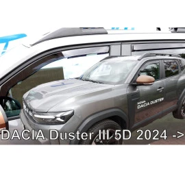 Dacia Duster (2024+) 5D ανεμοθραύστες Heko - 4τμχ. εμπρός και πίσω Dacia Duster (2024+) 5D ανεμοθραύστες Heko - 4τμχ. εμπρός και πίσω