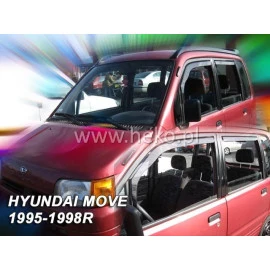 Daihatsu Move (1995-1998) 5 Door ανεμοθραύστες Heko - 2τμχ. εμπρός