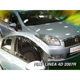 Fiat Linea (2007+) Sedan ανεμοθραύστες Heko - 2τμχ. εμπρός