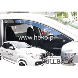 Fiat Fullback (2016+) 4 Door ανεμοθραύστες Heko - 2τμχ. εμπρός