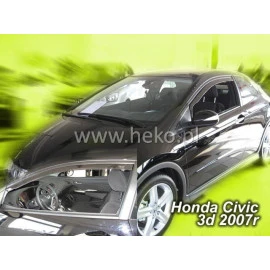 Honda Civic VIII (2006-2012) Hatchback 3D ανεμοθραύστες Heko - 2τμχ. εμπρός Honda Civic VIII (2006-2012) Hatchback 3D ανεμοθραύστες Heko - 2τμχ. εμπρός