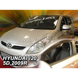 Hyundai i20 (2009-2015) 5 Door ανεμοθραύστες Heko - 2τμχ. εμπρός