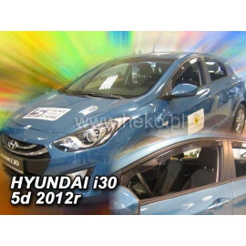Hyundai i30 (2012-2017) 5 Door ανεμοθραύστες Heko - 2τμχ. εμπρός