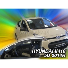 Hyundai i10 (2014+) 5 Door ανεμοθραύστες Heko - 2τμχ. εμπρός