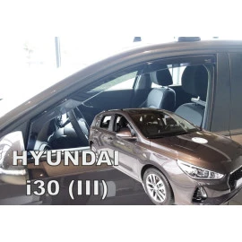 Hyundai i30 (2017+) 5 Door ανεμοθραύστες Heko - 2τμχ. εμπρός