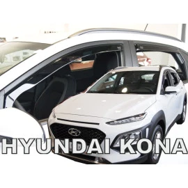 Hyundai Kona (2017+) 5 Door ανεμοθραύστες Heko - 4τμχ. εμπρός και πίσω