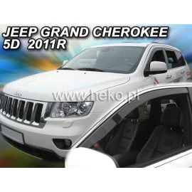 Jeep Grand Cherokee (2011+) 5 Door ανεμοθραύστες Heko - 2τμχ. εμπρός