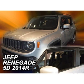 Jeep Renegade (2014+) 5 Door ανεμοθραύστες Heko - 2τμχ. εμπρός