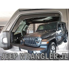 Jeep Wrangler JL IV 3 Door/5 Door (2019+) ανεμοθραύστες Heko - 2τμχ. εμπρός