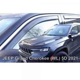 Jeep Grand Cherokee WL (2021+) ανεμοθραύστες Heko - 4τμχ. εμπρός και πίσω Jeep Grand Cherokee WL (2021+) ανεμοθραύστες Heko - 4τμχ. εμπρός και πίσω