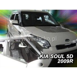 Kia Soul (2009-2014) 5 Door ανεμοθραύστες Heko - 2τμχ. εμπρός