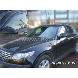 Infiniti FX 35/45 (2003-2008) 5 Door ανεμοθραύστες Heko - 2τμχ. εμπρός