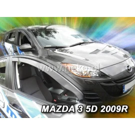 Mazda 3 (2008-2014) 4 Door/5 Door ανεμοθραύστες Heko - 2τμχ. εμπρός