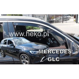 Mercedes GLC X253 (2016+) 5D ανεμοθραύστες Heko - 2τμχ. εμπρός