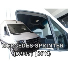 Mercedes Sprinter 907 (2018+) ανεμοθραύστες Heko άνω μέρος - 2τμχ. εμπρός Mercedes Sprinter 907 (2018+) ανεμοθραύστες Heko άνω μέρος - 2τμχ. εμπρός