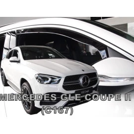 Mercedes GLE Coupe C167 (2019+) 5D ανεμοθραύστες Heko - 2τμχ. εμπρός