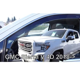 GMC Sierra V 4 Door (2018+) ανεμοθραύστες Heko - 2τμχ. εμπρός