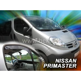 Opel Vivaro / Renault Trafic / Nissan Primastar (2001-2014) άνω μέρος ανεμοθραύστες Heko - 2τμχ. εμπρός Opel Vivaro / Renault Trafic / Nissan Primastar (2001-2014) άνω μέρος ανεμοθραύστες Heko - 2τμχ. εμπρός