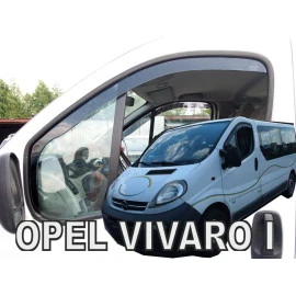 Opel Vivaro / Renault Trafic / Nissan Primastar (2001-2014) (με φινιστρίνι) ανεμοθραύστες Heko - 2τμχ. εμπρός