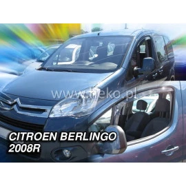 Citroen Berlingo (2008-2017) / Peugeot Partner (2008-2017) ανεμοθραύστες Heko - 2τμχ. εμπρός