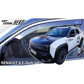 Renault 4 E-Tech Electric 5 Doors (2025+) ανεμοθραύστες Heko - 2τμχ. εμπρός