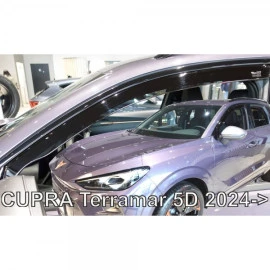 Cupra Terramar 5D (2024+) ανεμοθραύστες Heko - 2τμχ. εμπρός Cupra Terramar 5D (2024+) ανεμοθραύστες Heko - 2τμχ. εμπρός