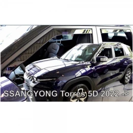 Ssangyong Torres 5D (2022+) ανεμοθραύστες Heko - 2τμχ. εμπρός Ssangyong Torres 5D (2022+) ανεμοθραύστες Heko - 2τμχ. εμπρός