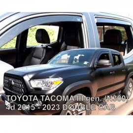Toyota Tacoma N300 4D Double Cab (2015-2023) ανεμοθραύστες Heko - 4τμχ. εμπρός και πίσω Toyota Tacoma N300 4D Double Cab (2015-2023) ανεμοθραύστες Heko - 4τμχ. εμπρός και πίσω
