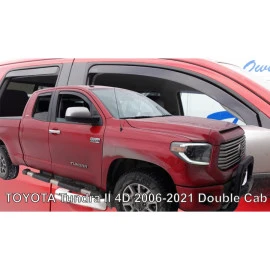 Toyota Tundra II 4 Door (2006-2021) ανεμοθραύστες Heko - 4τμχ. εμπρός και πίσω