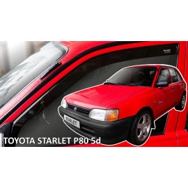 Toyota Starlet (1989-1996) 5D ανεμοθραύστες Heko - 2τμχ. εμπρός