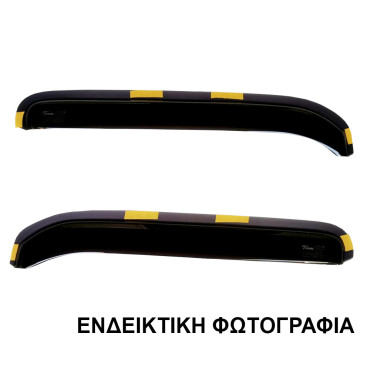 Citroen Jumper / Peugeot Boxer / Fiat Ducato (2006+) άνω μέρος ανεμοθραύστες Heko - 2τμχ. εμπρός