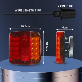 Σετ φώτων τρέιλερ με μαγνήτη – Wired LED truck lights