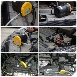 Ηλεκτρική αντλία μετάγγισης λαδιού / καυσίμων / υγρών ψυγείου 12V 5A