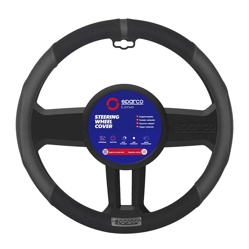 Κάλυμμα τιμονιού SPARCO SPS103BK Κάλυμμα τιμονιού SPARCO SPS103BK