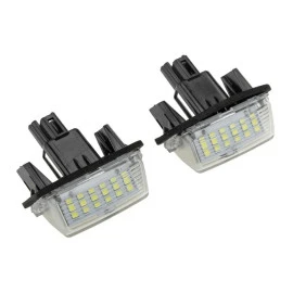 Toyota Avensis/Auris/Yaris/Verso/Camry φανός αριθμού πινακίδας LED CANBUS 2τμχ