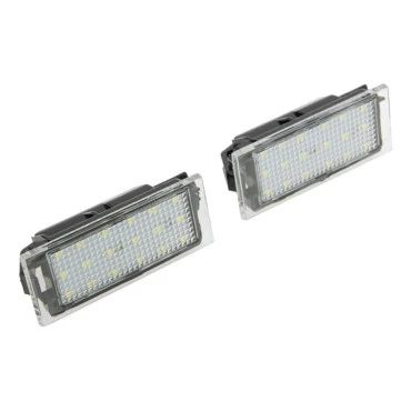 Renault Clio/Kadjar/Laguna/Megane/Master φανός αριθμού πινακίδας LED CANBUS 2τμχ