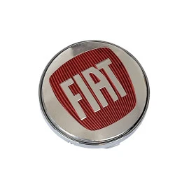Καπάκι κέντρου ζάντας Fiat χρωμίου 60mm 1τμχ Καπάκι κέντρου ζάντας Fiat χρωμίου 60mm 1τμχ
