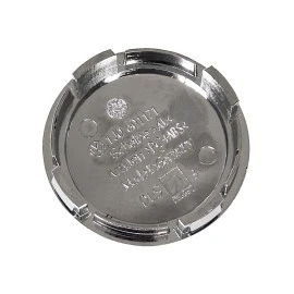 Καπάκι κέντρου ζάντας VW χρωμίου/μαύρο 56mm (52mm εσωτ) με βάση χρωμίου 1τμχ Καπάκι κέντρου ζάντας VW χρωμίου/μαύρο 56mm (52mm εσωτ) με βάση χρωμίου 1τμχ
