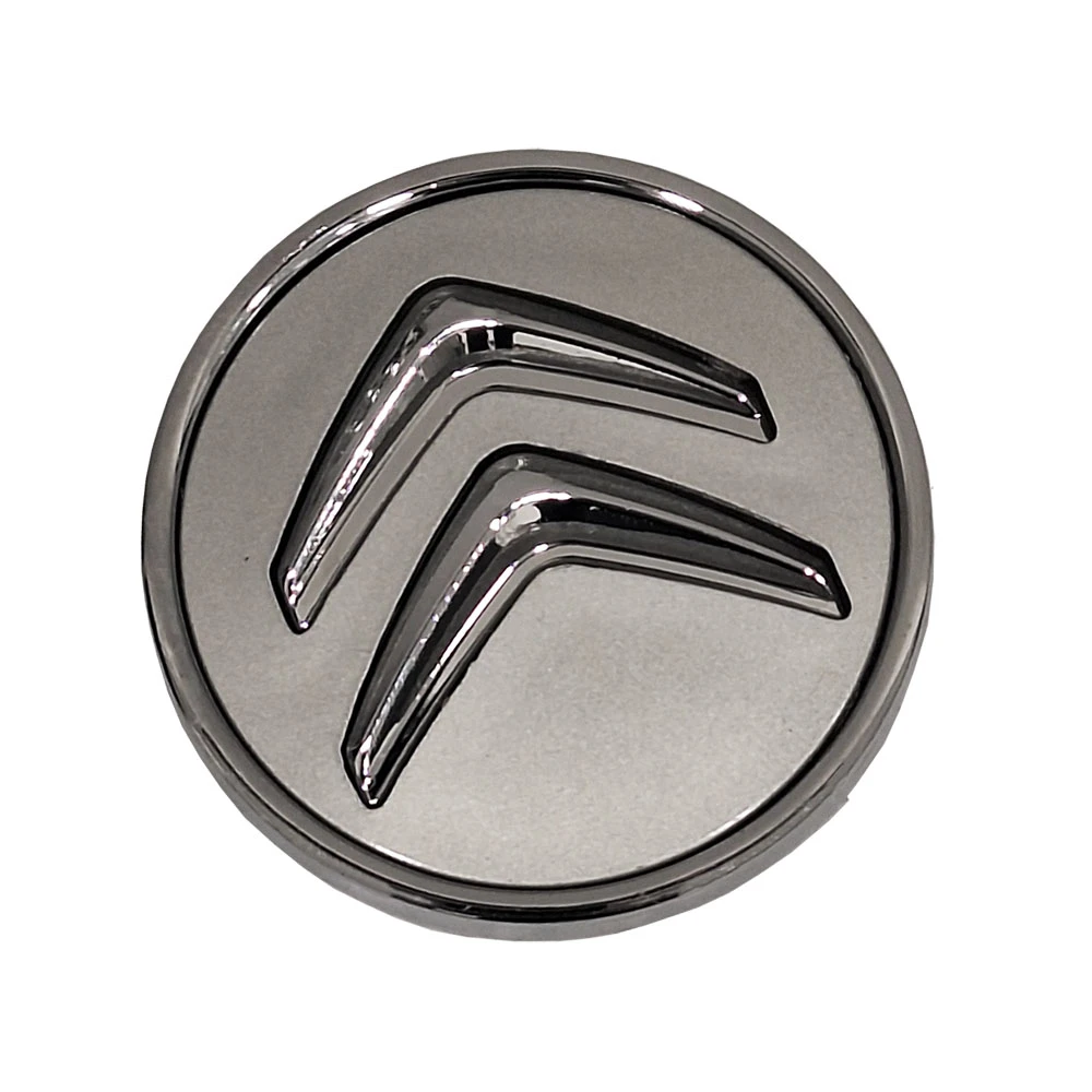 Καπάκι κέντρου ζάντας Citroen ασημί χρωμίου 59mm 1τμχ Καπάκι κέντρου ζάντας Citroen ασημί χρωμίου 59mm 1τμχ