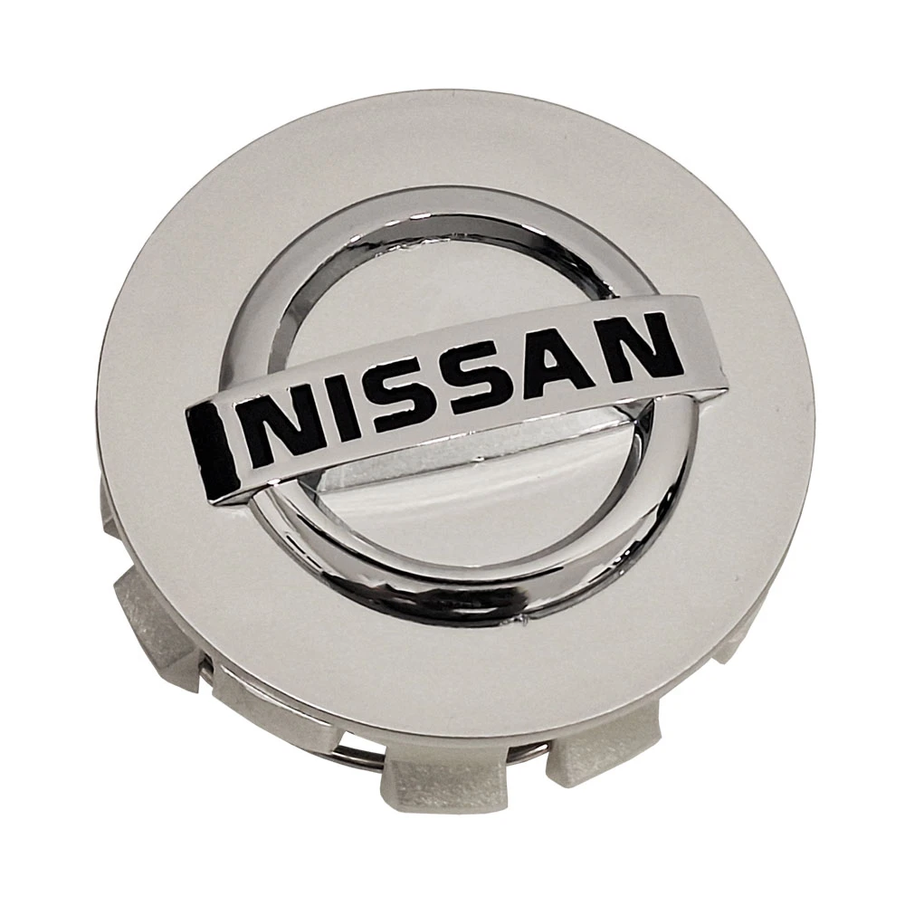 Καπάκι κέντρου ζάντας Nissan χρωμίου ασημί 70mm 1τμχ Καπάκι κέντρου ζάντας Nissan χρωμίου ασημί 70mm 1τμχ