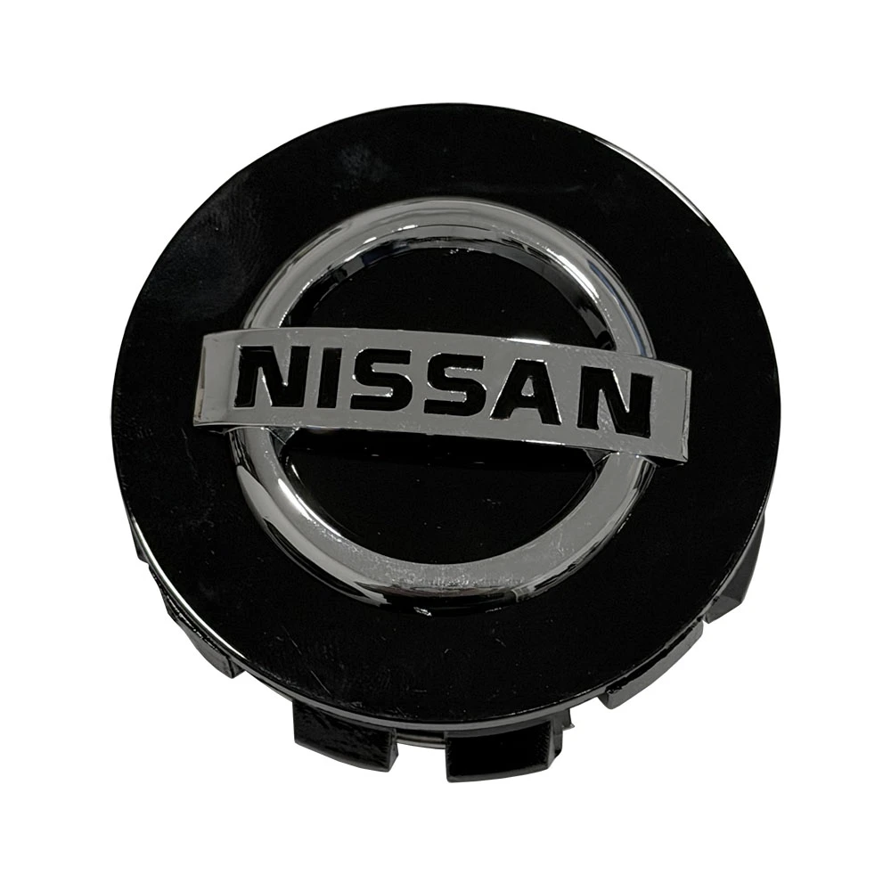 Καπάκι κέντρου ζάντας Nissan χρωμίου μαύρο 70mm 1τμχ