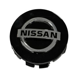 Καπάκι κέντρου ζάντας Nissan χρωμίου μαύρο 70mm 1τμχ