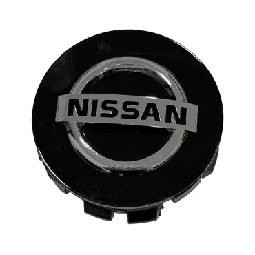 Καπάκι κέντρου ζάντας Nissan χρωμίου μαύρο 70mm 1τμχ